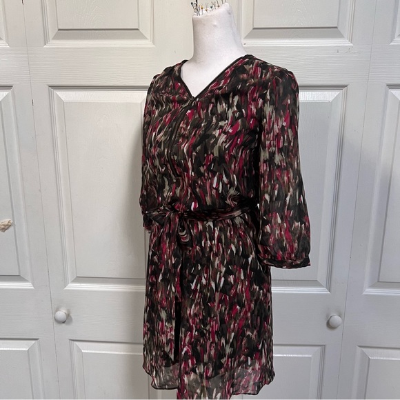 IZ Byer Chiffon Dress Size XS Multicolor - Picture 7 of 16